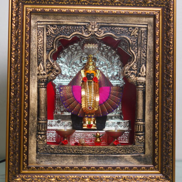Mahalaxmi 3D Frame 13x15 | Pink