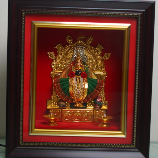 Mahalaxmi 3D Frame 13x15 | Green