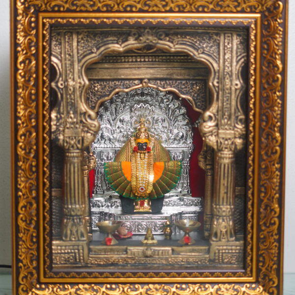Mahalaxmi 3D Frame 18x20 | Yellow